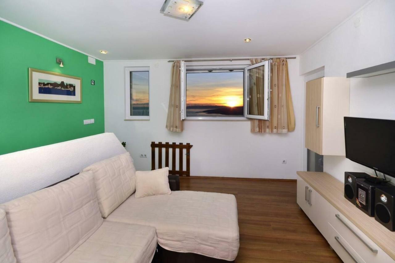 Holiday Home Marta With Heated Pool,Grill,Sea View Bast Exterior photo
